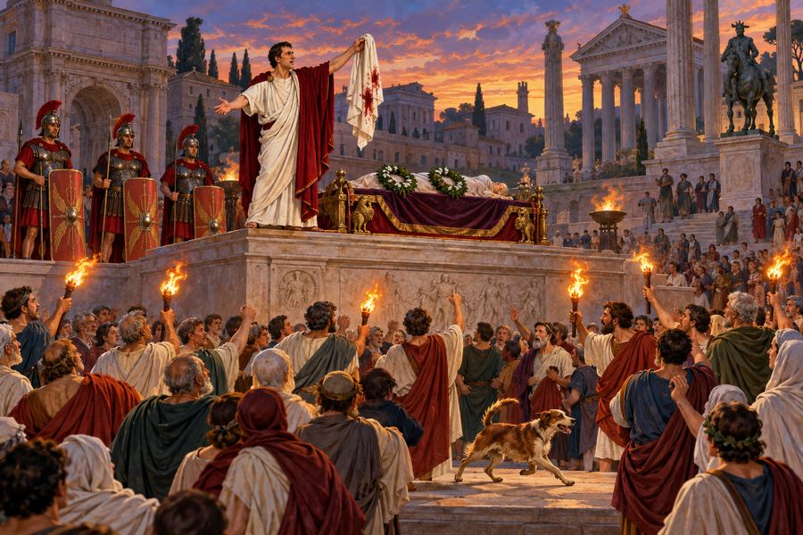 Antony in the Forum: Ides of March Latin escape room for Latin IV