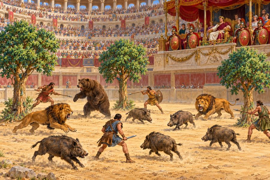 The Emperor's Games: The Games Latin escape room for Latin IV