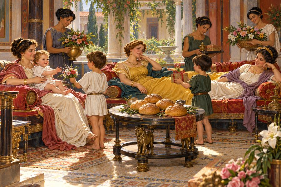 The Mothers' Feast: Mother's Day Latin escape room for Latin I