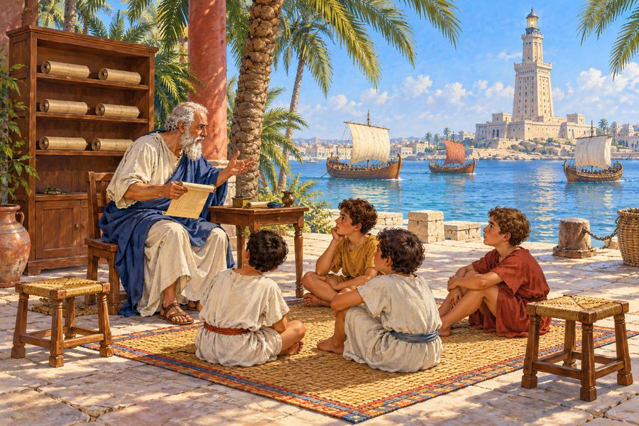 The Scholar of Alexandria: Back to School Latin escape room for Latin II