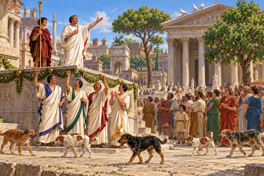 The Speech in the Forum: Election Day Latin escape room for Latin IV